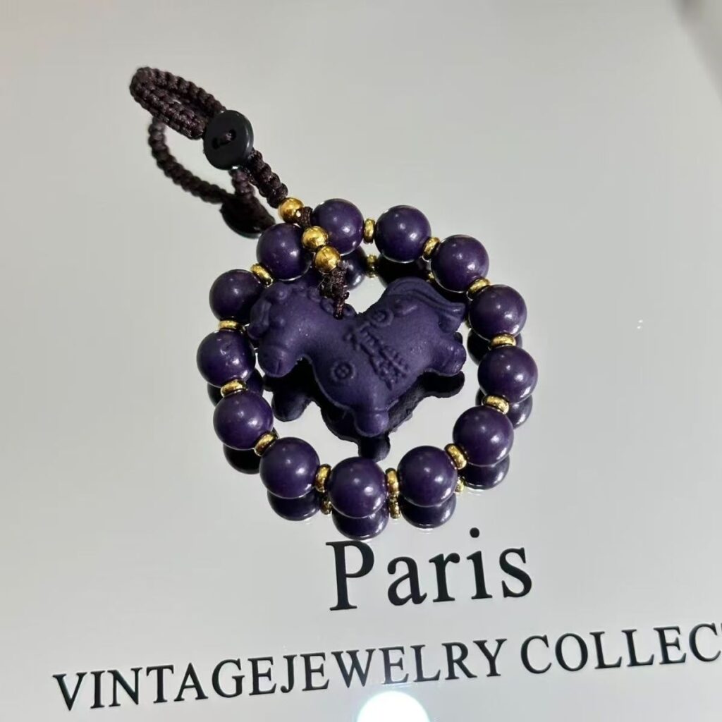 Scented Incense Bead Pendant, Car Hanging, Keychain, Bag Charm, Horse Zodiac Gift for Men & Women — View 6