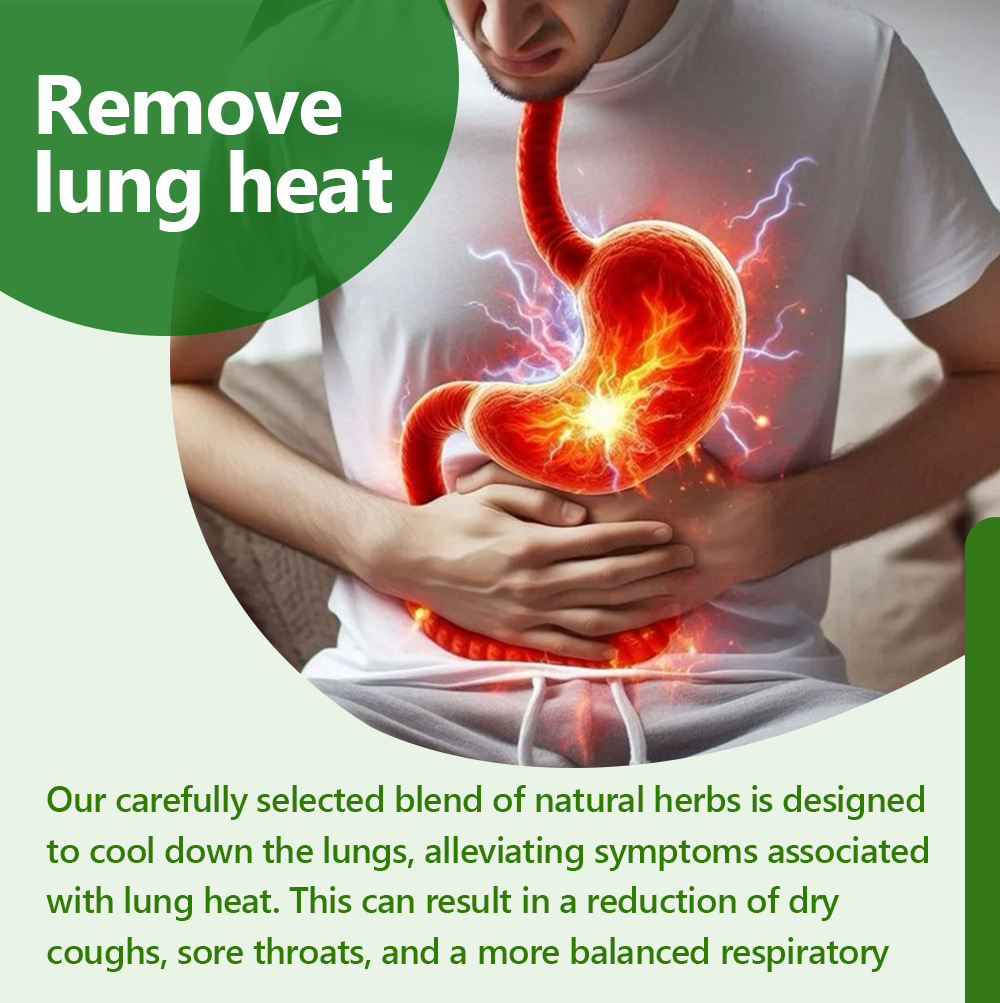 Caffeine-Free Lung Care Herbal Tea, Premium Gardenia Honeysuckle Chrysanthemum Cassia Seed Tea Bags, Gentle Respiratory Support & Internal Cooling Daily Wellness Drink — View 7