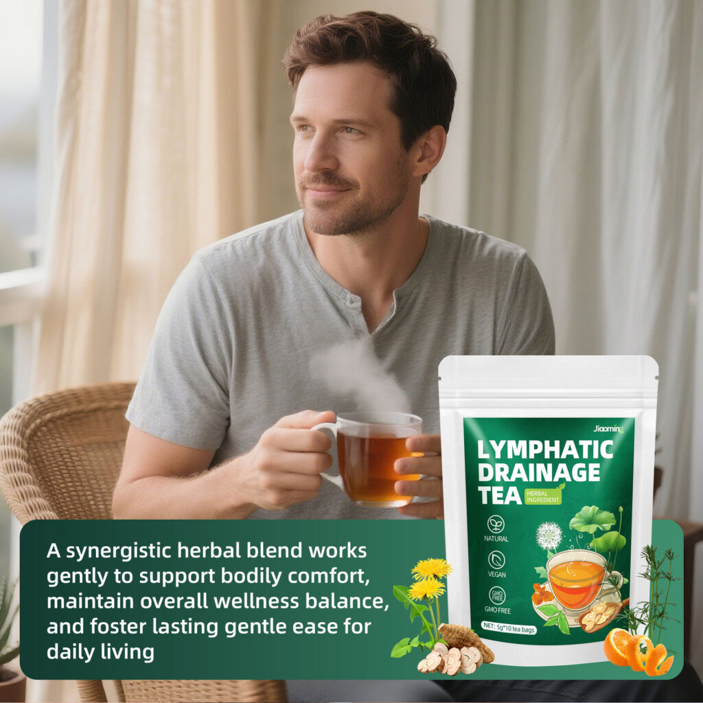 Natural Lymphatic Drainage Tea | Dandelion Root Detox Herbal Tea Bags — View 5