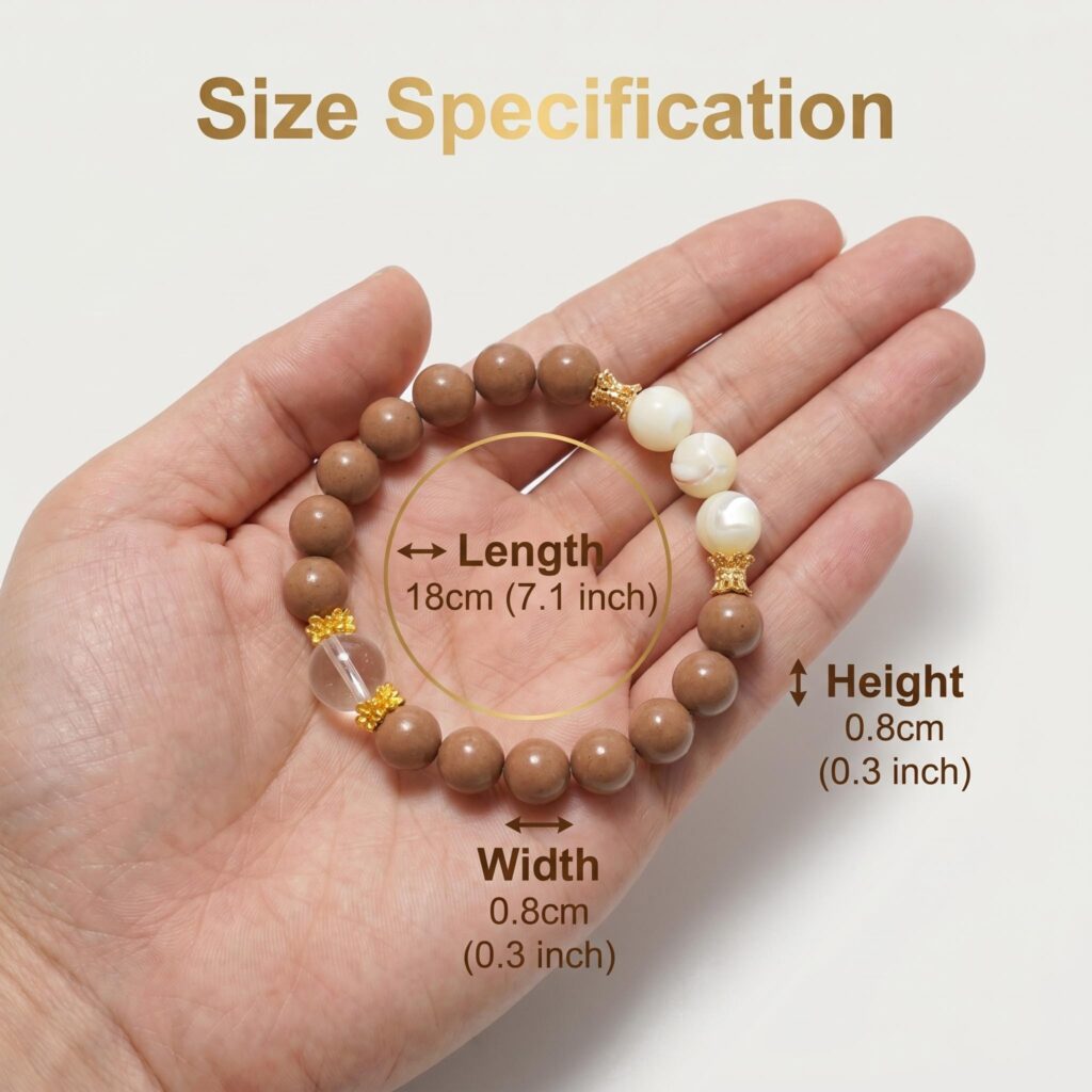 Handmade Agarwood Herb Mala Bracelet 18 Pure Natural No Additive Herb Beads Clarity Purify Negative Energy Calm Mind &mdash; View 9