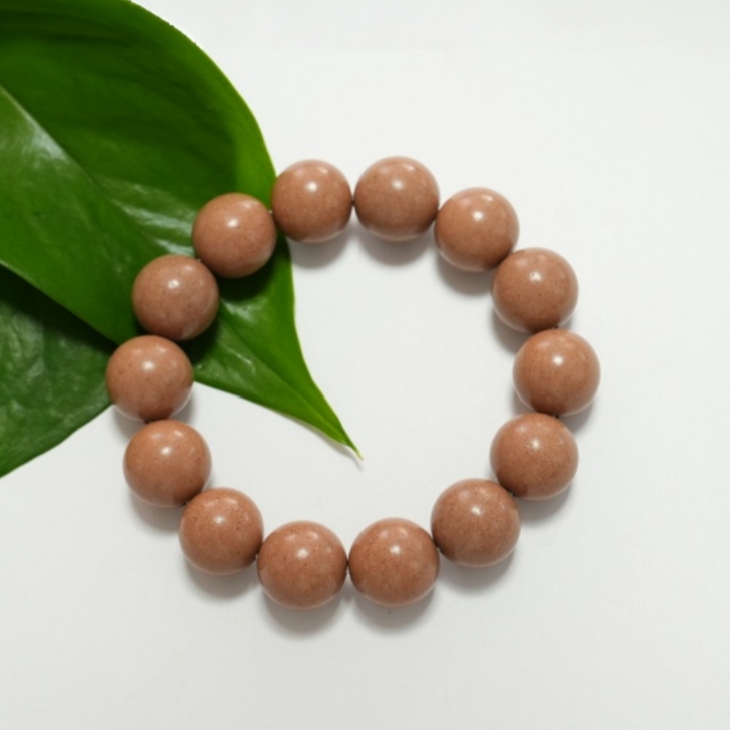15mm White Dragon Herbal Incense Bead Bracelet, Handcrafted Ancient Aura Cleansing Jewelry, Natural Herb Calming Bracelet for Blockage Relief & Mood Stability &mdash; View 6