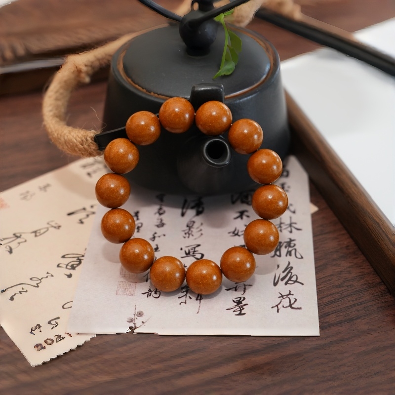 Natural Herbal Jewelry for Calm the Mind- Agarwood ,Rose,Benzoin,Sandalwood  herbal Bracelet &mdash; View 5