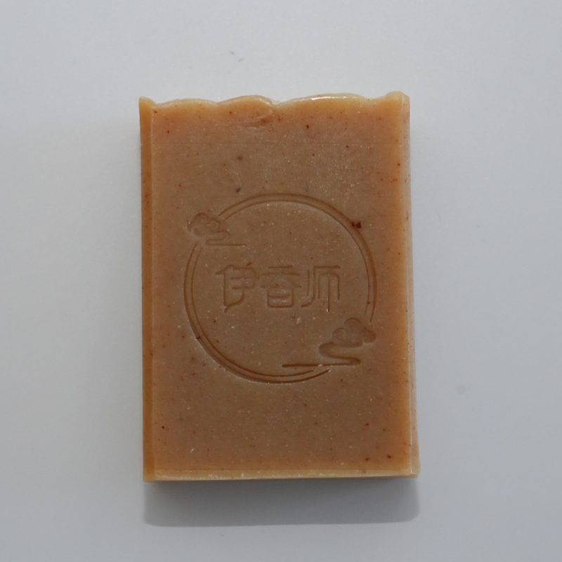 Handmade Moutan Bark Herbal Cold Process Soap, Peony Infused Oil Cleansing Bar, Natural Botanical Face Soap For Blemish & Acne Prone Skin, Balancing Moisture Bar &mdash; View 4