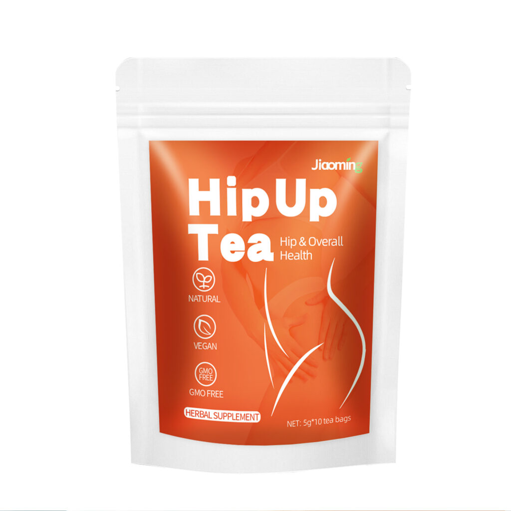 Caffeine-Free Hip Up Herbal Tea Bags, Natural Plant Body Shaping & Hip Curve Maintenance Tea, Gentle Daily Figure Wellness Drink for Female Body Management — View 1