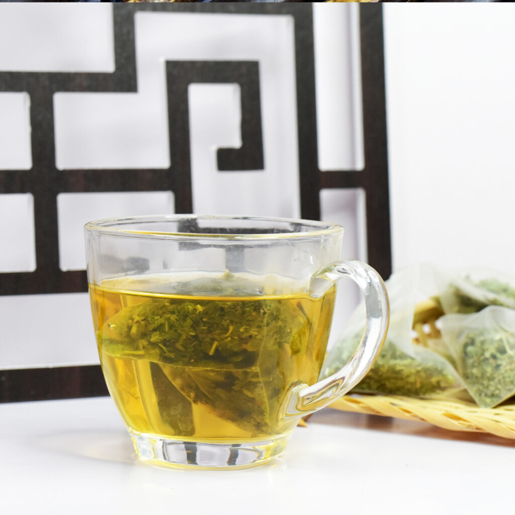 Pure Spearmint Herbal Tea Bags, Natural Caffeine-Free Refreshing Wellness Tea, Gentle Digestive Support & Mouth Freshening Tea for Daily Relaxation — View 5
