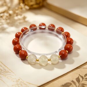 Xiangui Dichen Herbal Incense Bracelet | Floral‑Woody Aromatherapy Spiritual Beaded Bracelet