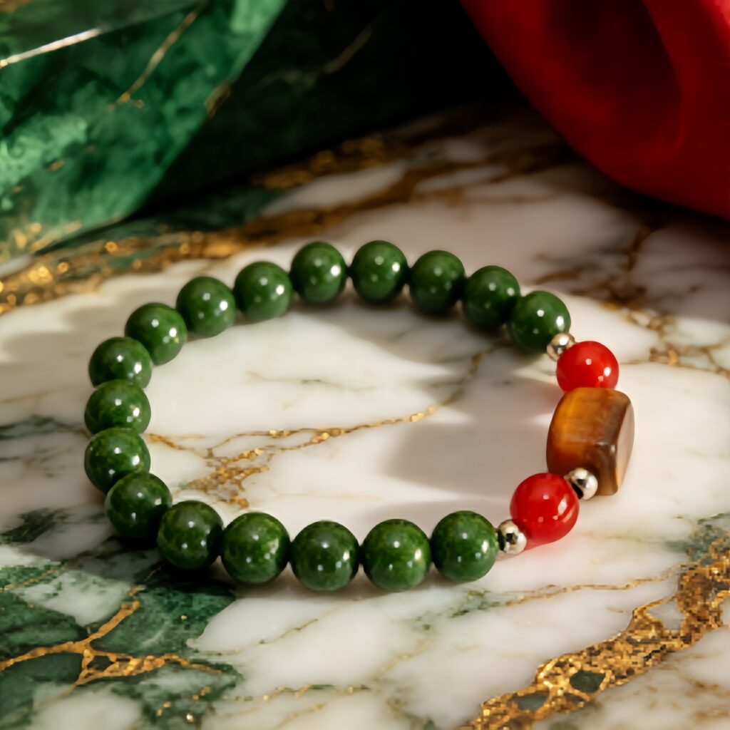 Calming Aromatherapy Herbal Bracelet | Natural Scent Beads for Relaxed Sleep — View 1