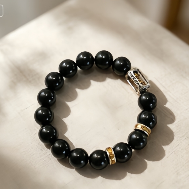 Tianyuan Four‑Symbols Herbal Incense Bracelet | Oriental Grounding Aromatherapy Spiritual Bracelet — View 2