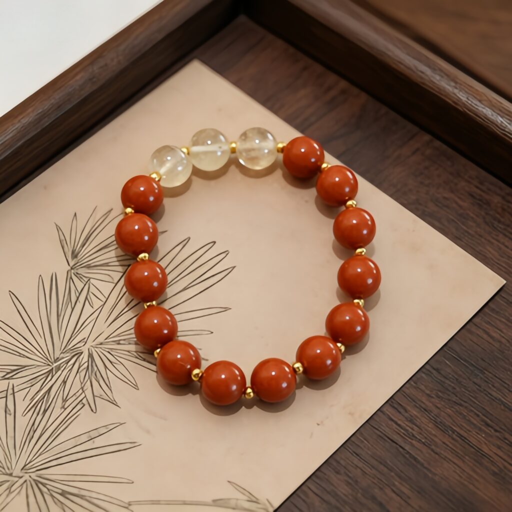 Xiangui Dichen Herbal Incense Bracelet | Floral‑Woody Aromatherapy Spiritual Beaded Bracelet — View 4