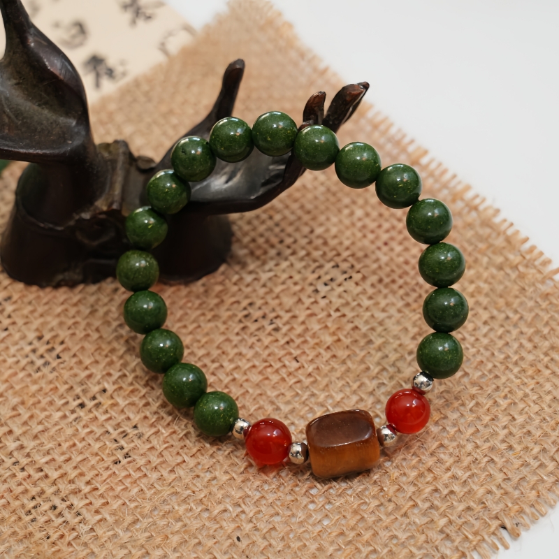 Calming Aromatherapy Herbal Bracelet | Natural Scent Beads for Relaxed Sleep — View 6