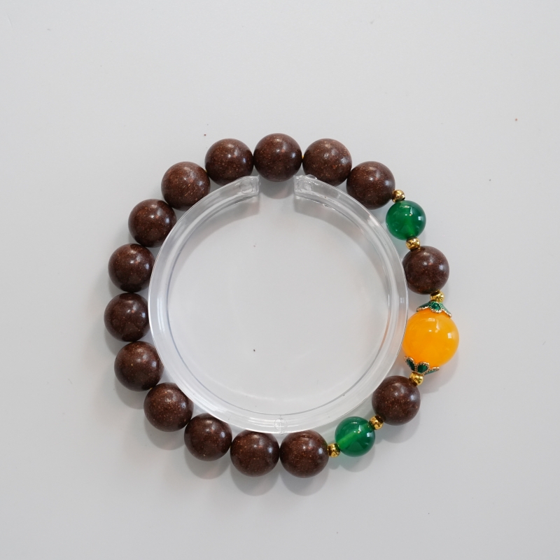 Herbal Aromatherapy Beaded Bracelet, Traditional Chinese Medicinal Scent Bracelet for Energy & Calm Mind &mdash; View 7