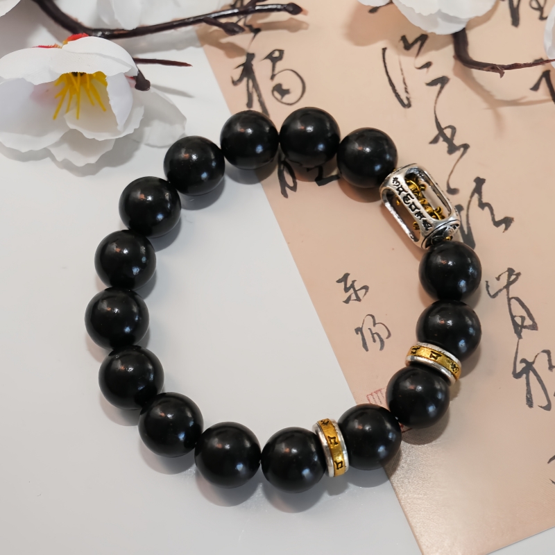 Tianyuan Four‑Symbols Herbal Incense Bracelet | Oriental Grounding Aromatherapy Spiritual Bracelet — View 7