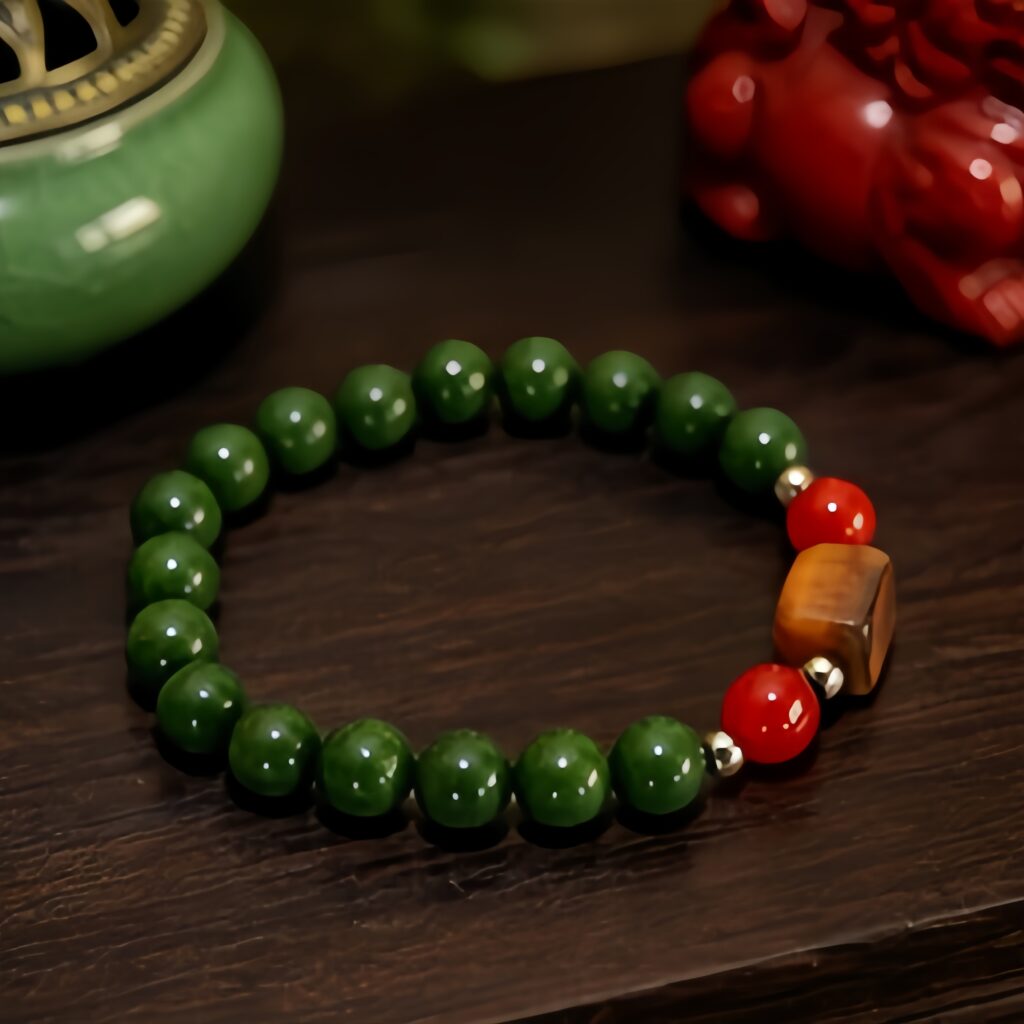 Calming Aromatherapy Herbal Bracelet | Natural Scent Beads for Relaxed Sleep — View 4