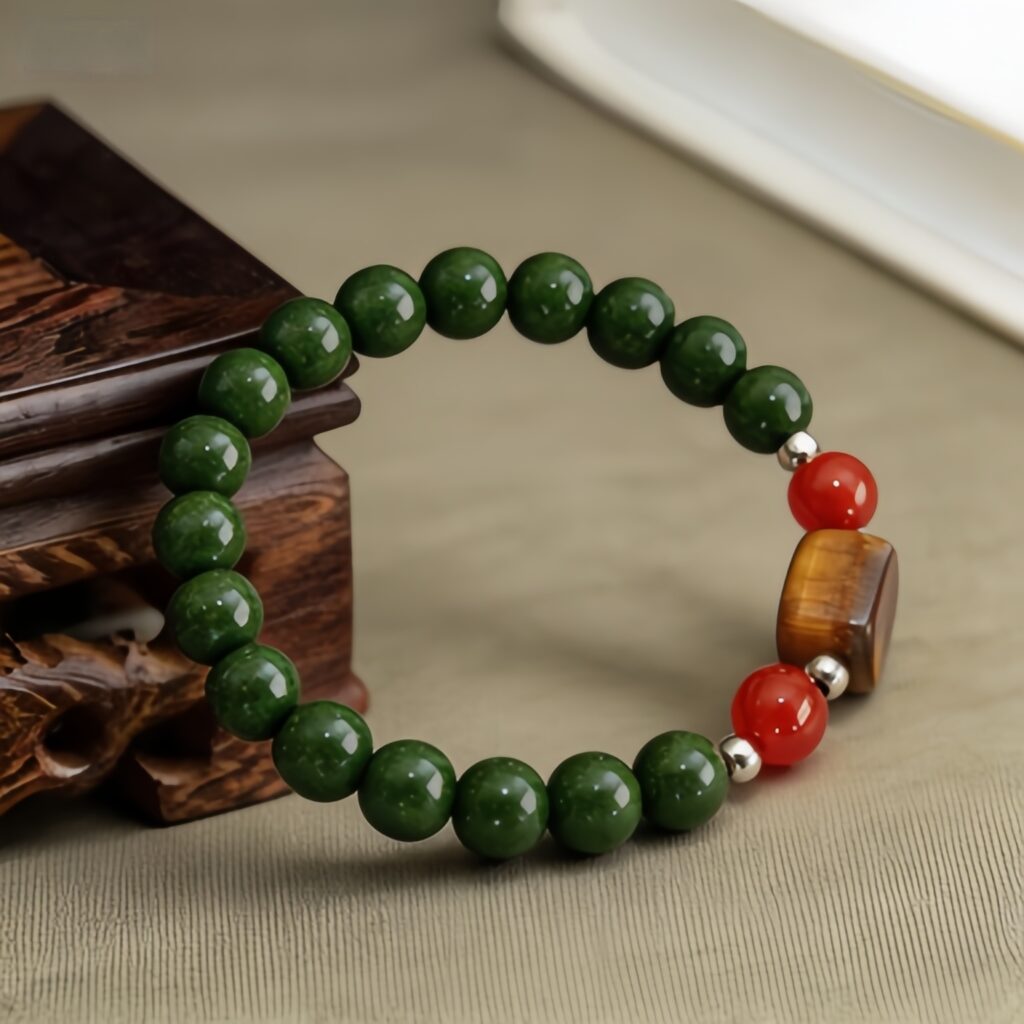 Calming Aromatherapy Herbal Bracelet | Natural Scent Beads for Relaxed Sleep — View 2